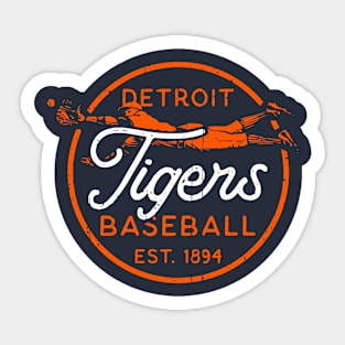 Tigers Catch Sticker